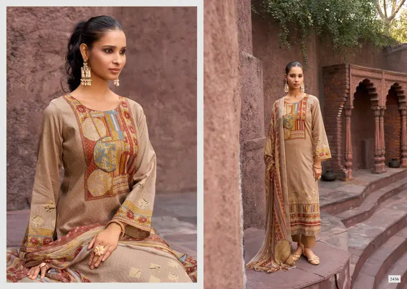 Kilory Miraas Lawn Cotton Digital Print Embroidery Salwar Kameez