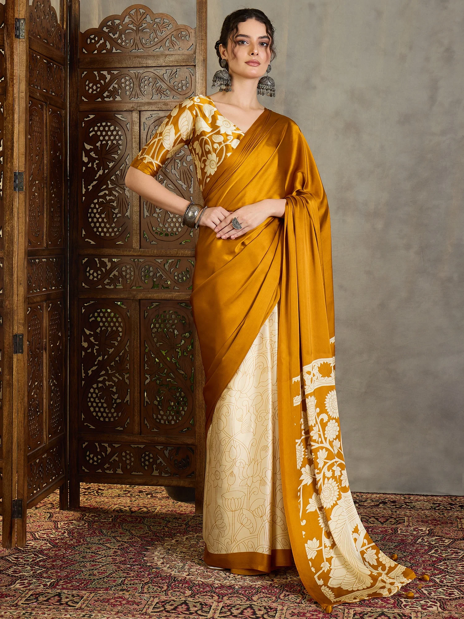 Gf Raga Vol 1 Semi Modal Designer Saree Collection