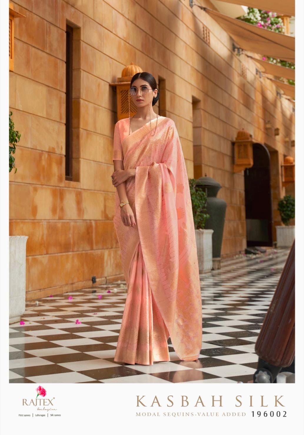 Rajtex Kasbah Modal Sequence Designer Saree