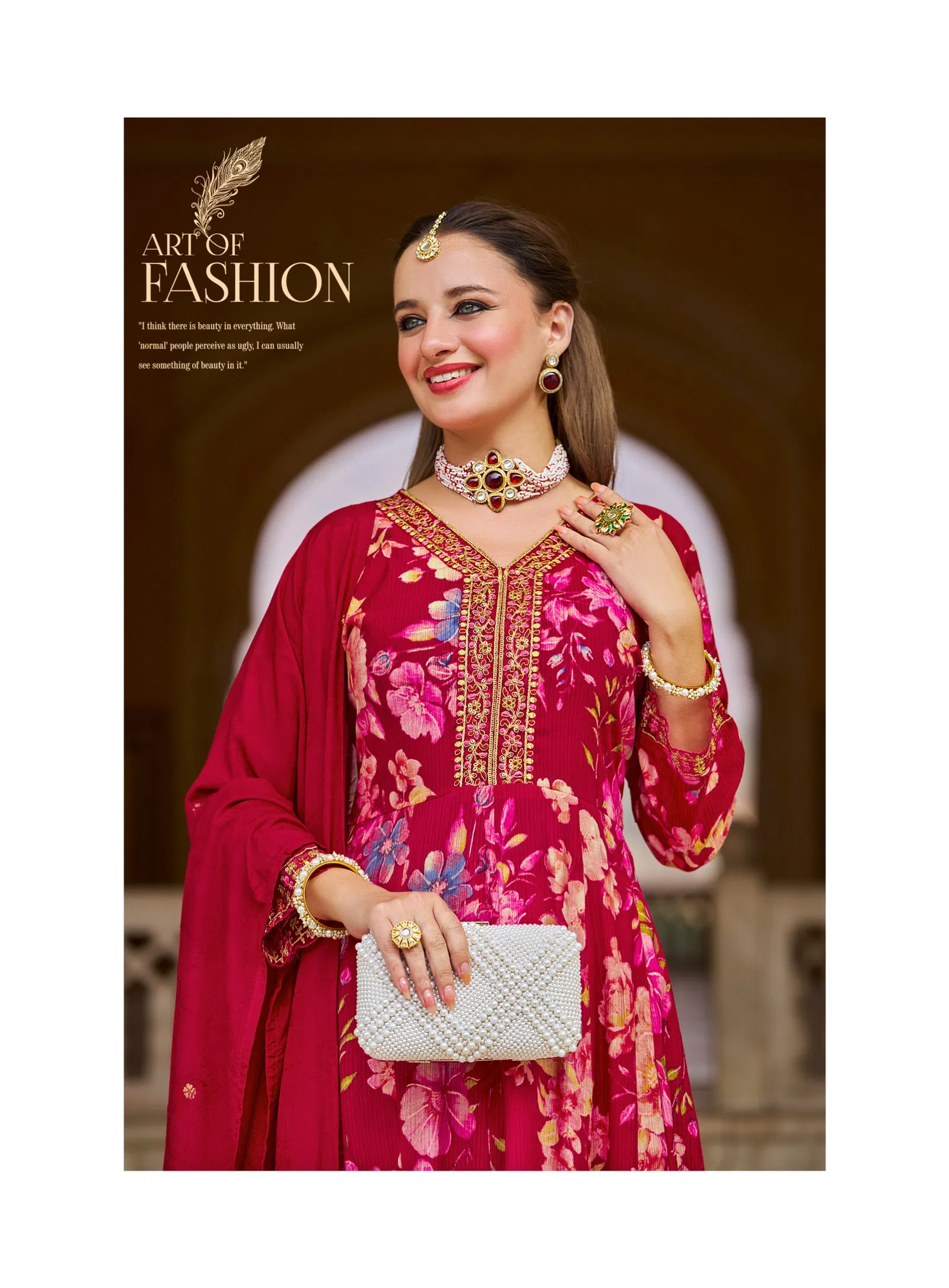 Radhika Shanaya Vol 2 Milano Print With Work Kurti Pant And Dupatta