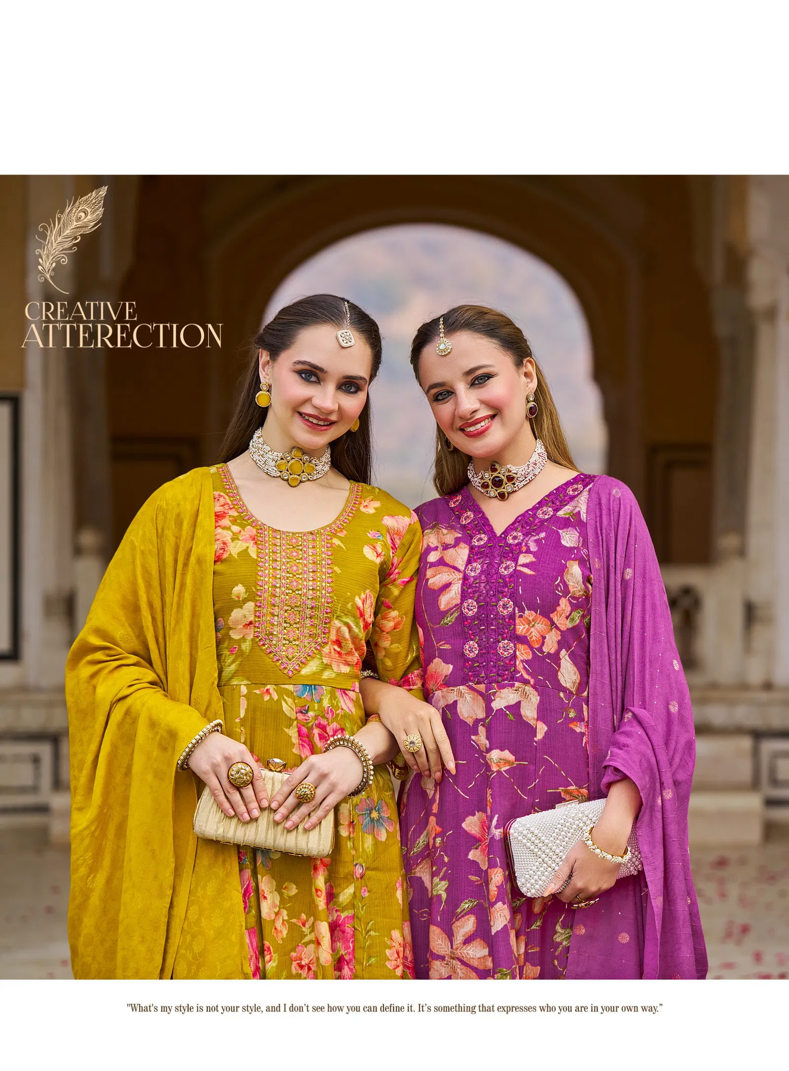Radhika Shanaya Vol 2 Milano Print With Work Kurti Pant And Dupatta