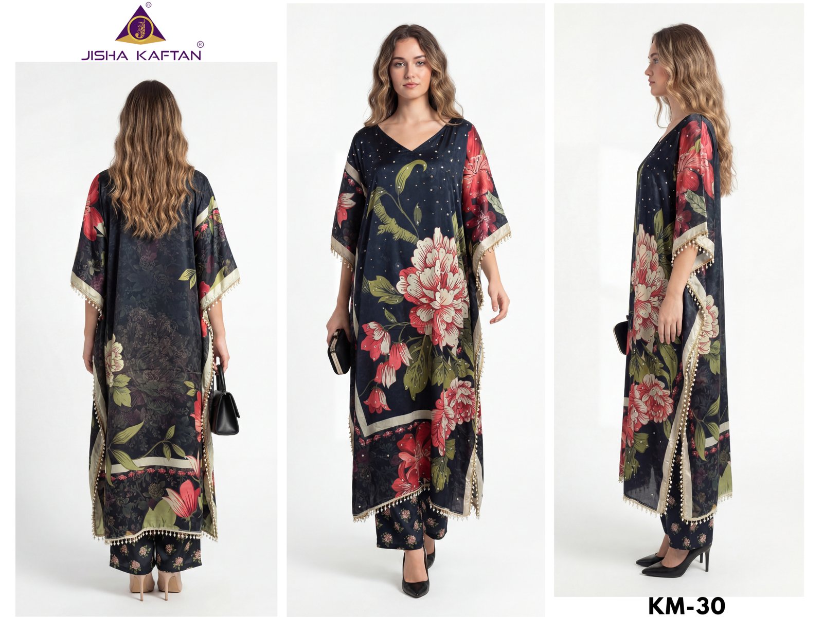 Jisha Kaftan Value Addition Vol 5 Silk Co Ord Set Collection