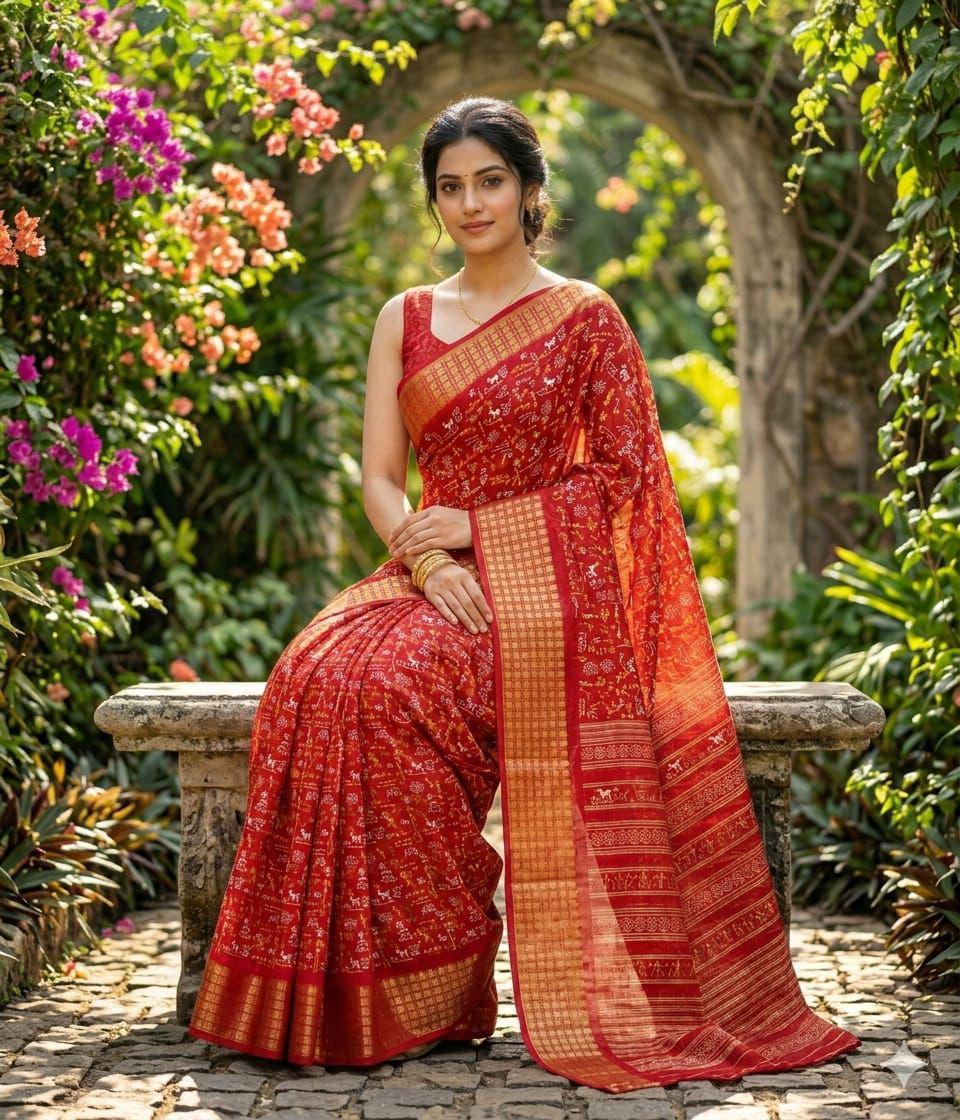 NCO 44 Soft Dola Silk Zari Jacquard Kanjivaram Border Saree