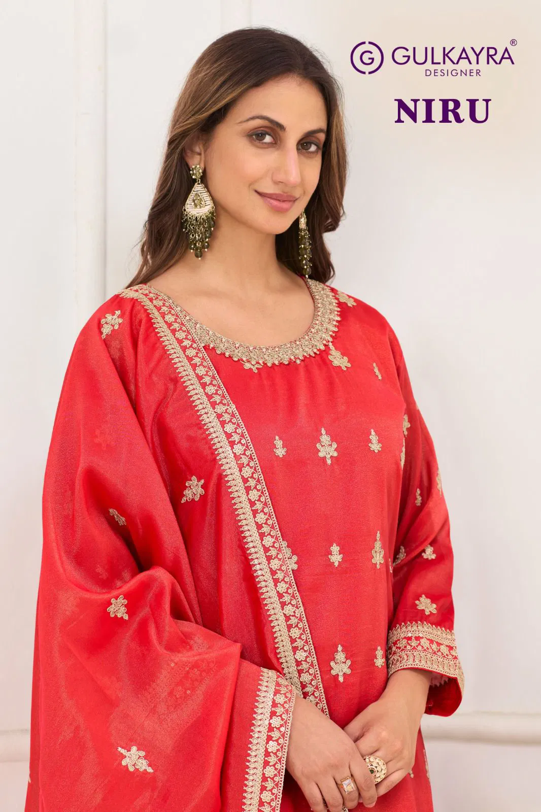 Gulkayra Niru Real Simar Silk Embroidered Designer Salwar Kameez
