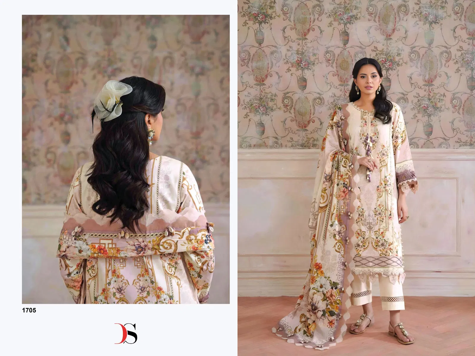 Deepsy Jade Jal Insert Vol 3 Cotton Dupatta Cotton Pakistani Salwar Kameez