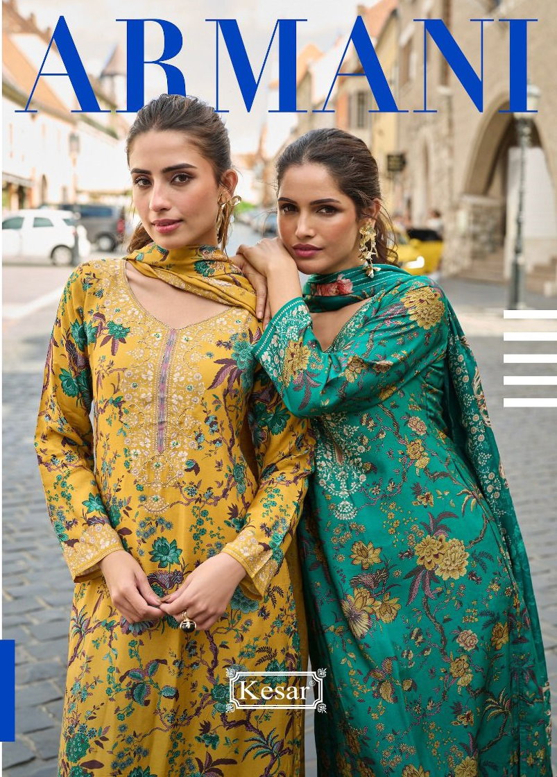 Kesar Armani Viscose Muslin Digital Printed Salwar Kameez