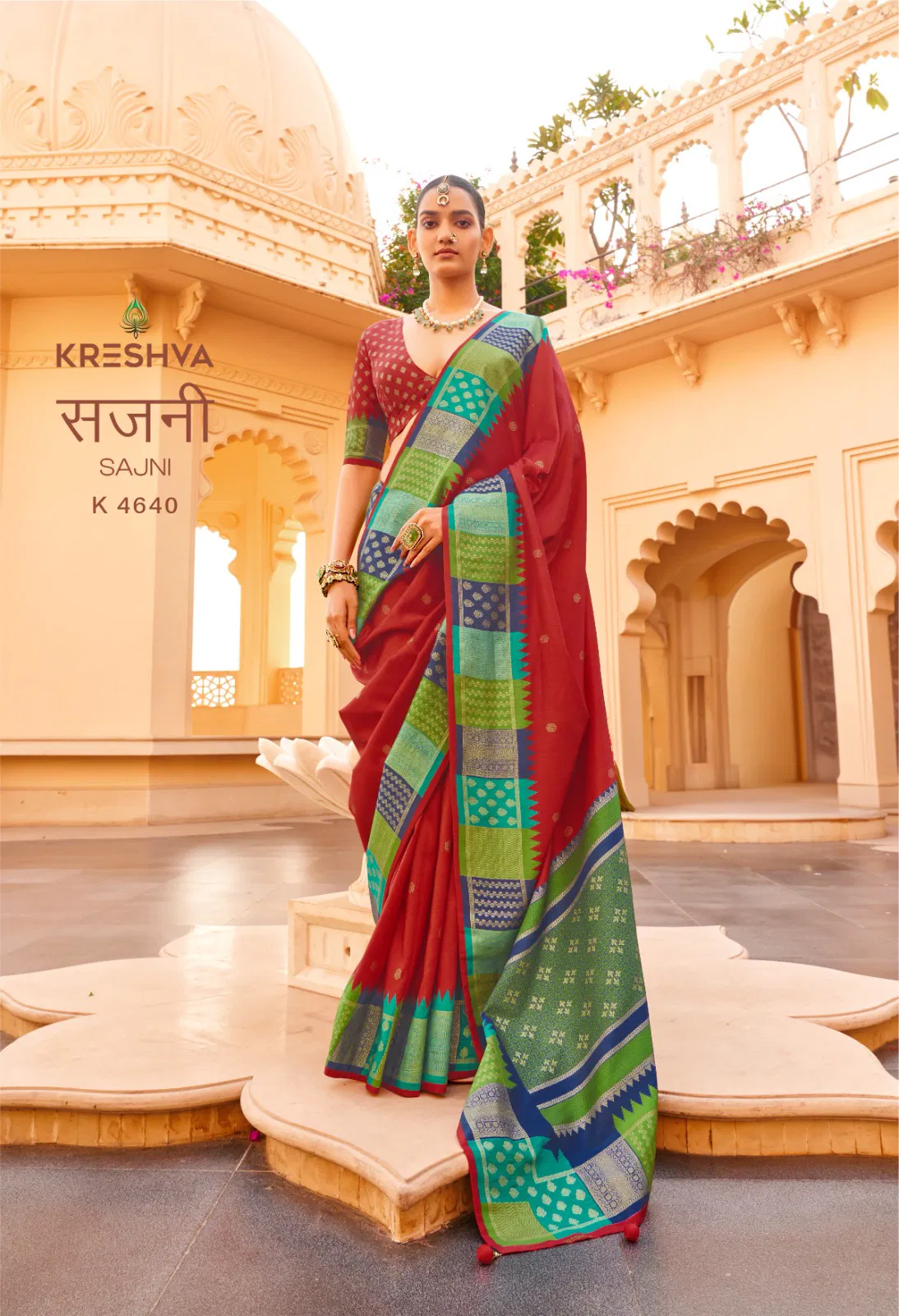 Kreshva Sajni Silk With Printed Traditional Wear Saree Collection