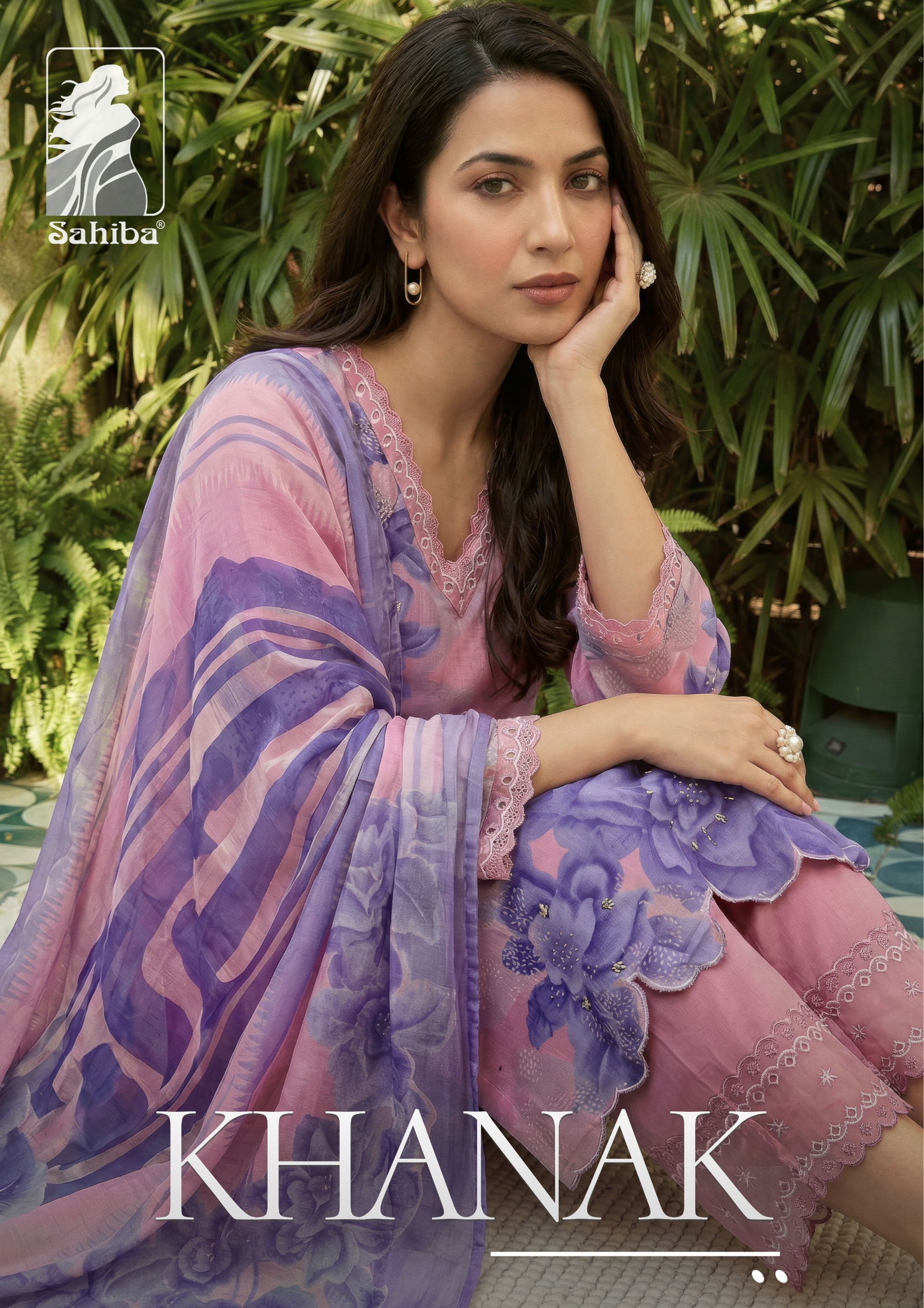 Sahiba Khanak Lawn Cotton Printed Salwar Kameez Collection