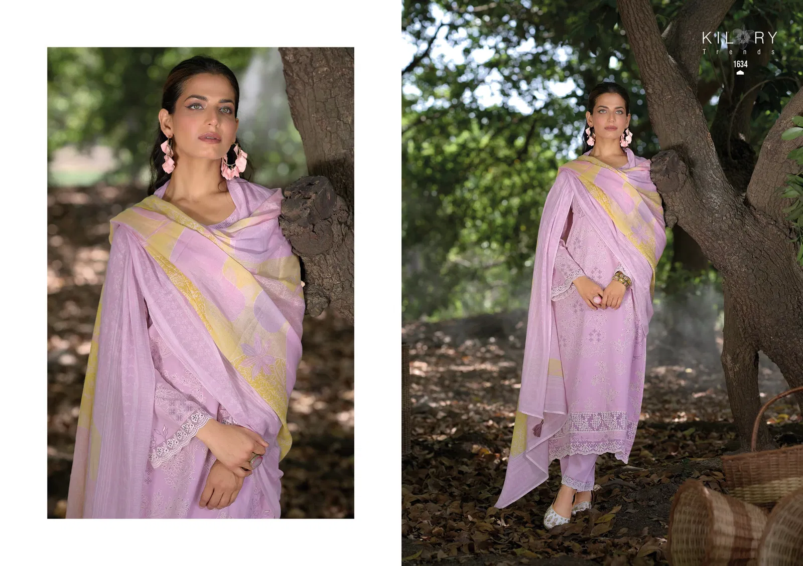 Kilory Surkhi Lawn Cotton Khadi Printed Salwar Kameez