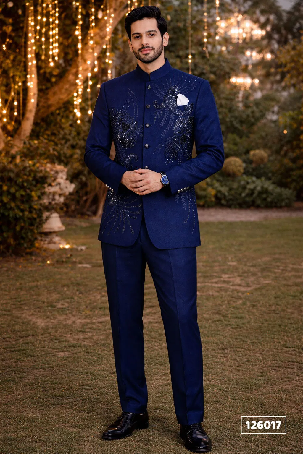 Outluk Vol 126 Indo Western Jodhpuri Mens Top And Bottom Collection