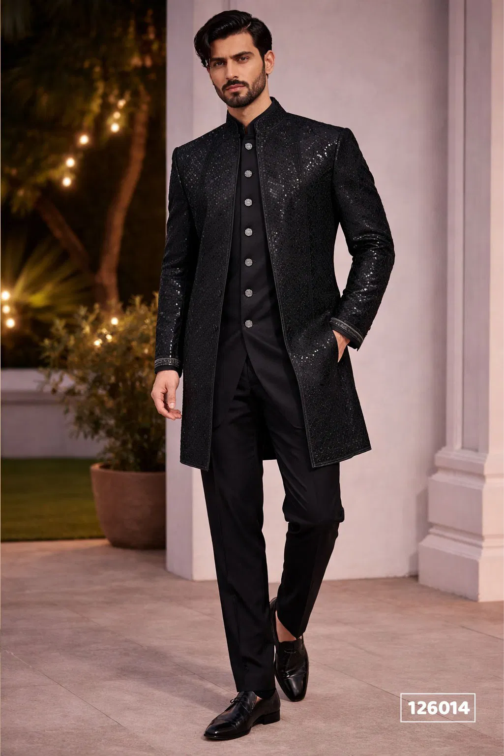 Outluk Vol 126 Indo Western Jodhpuri Mens Top And Bottom Collection