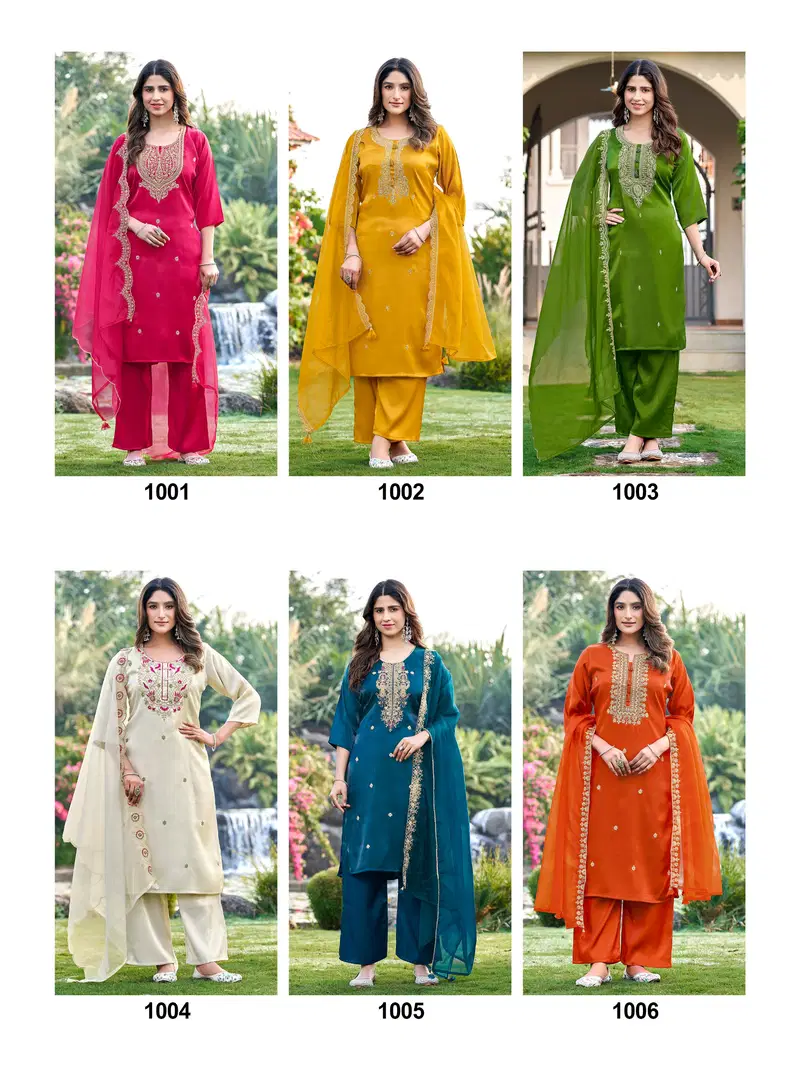 Shodashe Falak Glass Viscose Fancy Kurti Bottom With Dupatta