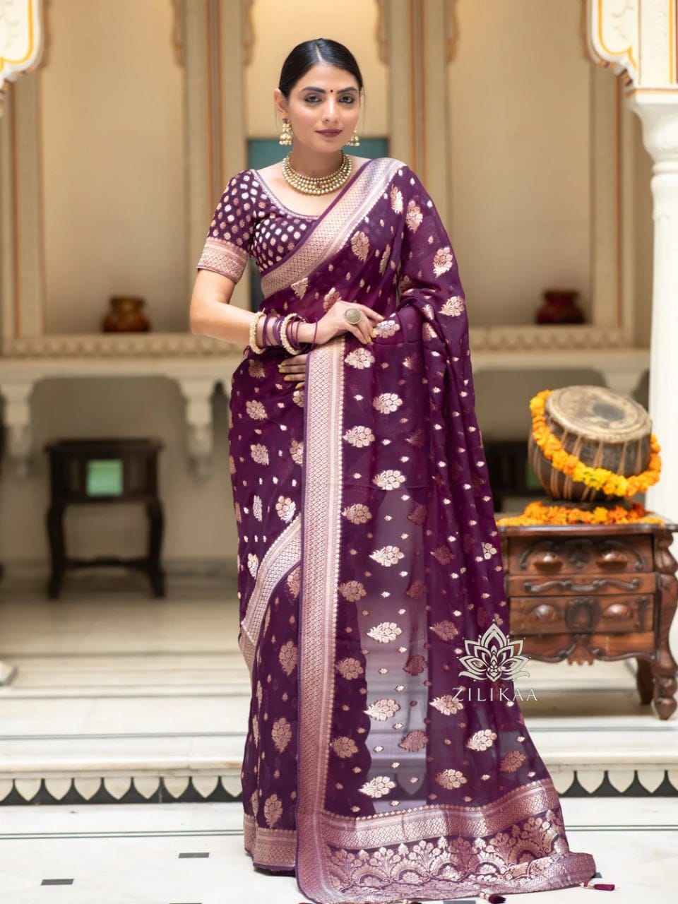 Satani 4099 Royal Banarasi Soft Silk Saree