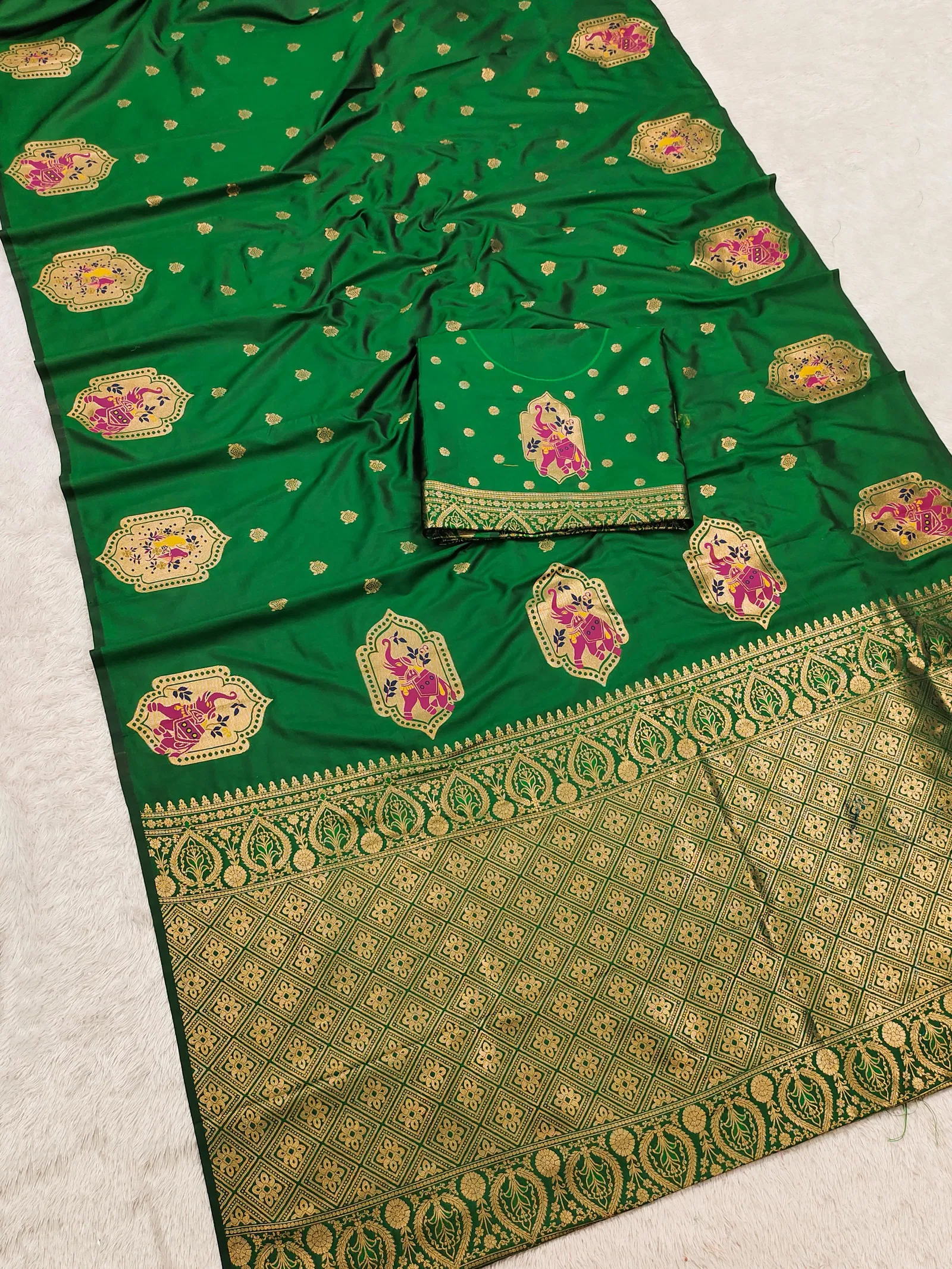 Mb 6316 Premium Banarasi Silk Zari Weaving Saree Collection