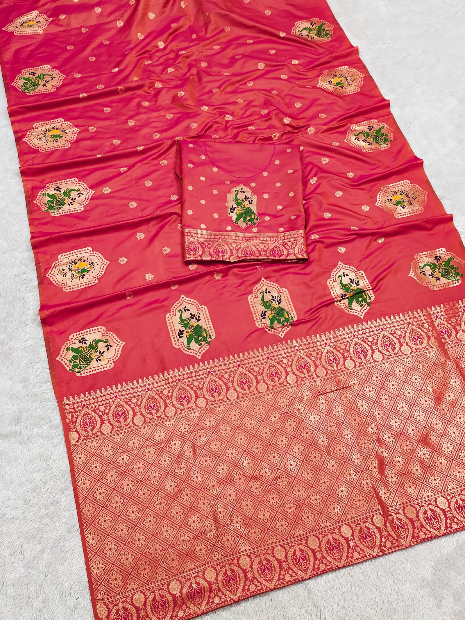 Mb 6316 Premium Banarasi Silk Zari Weaving Saree Collection
