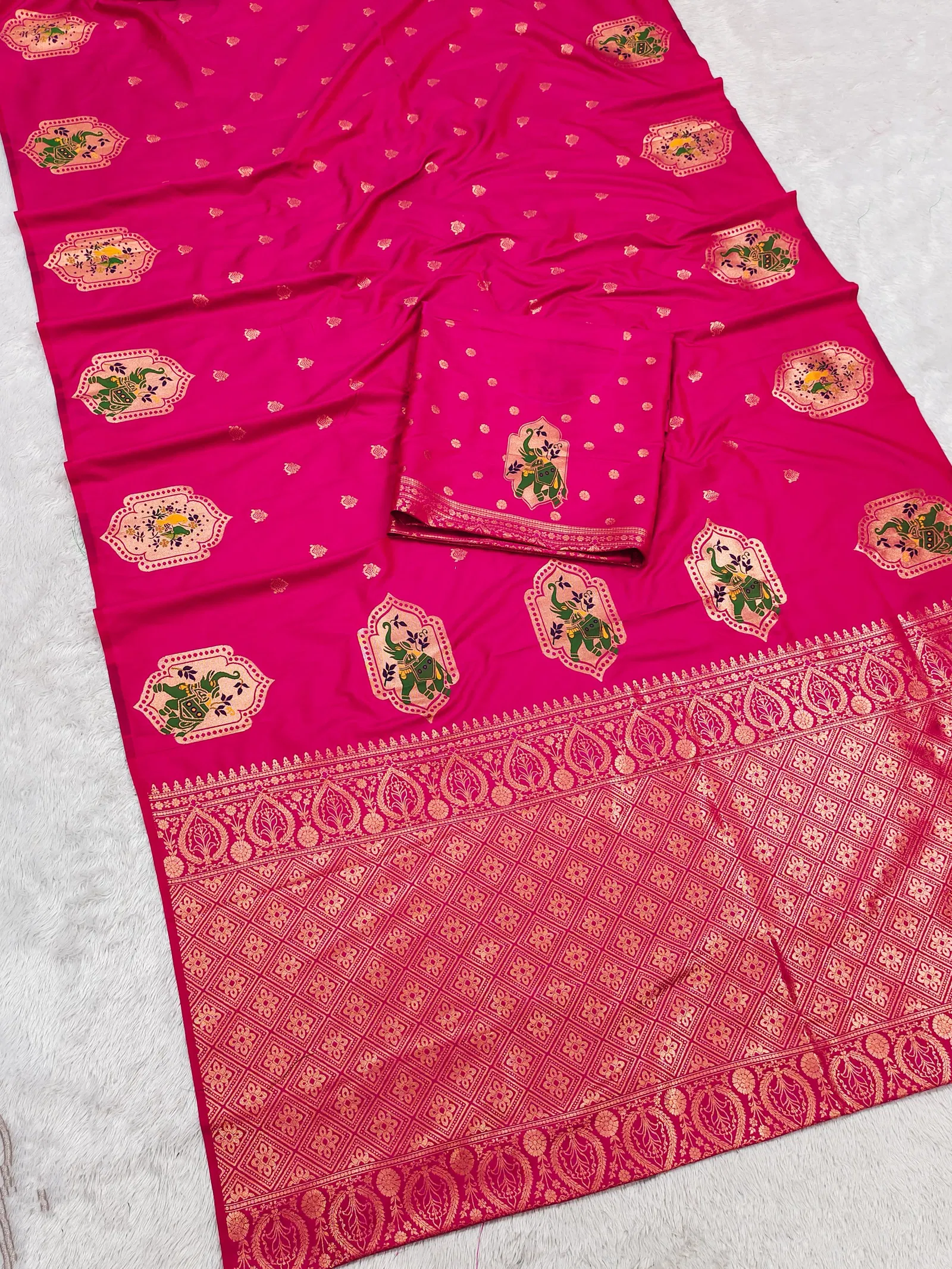 Mb 6316 Premium Banarasi Silk Zari Weaving Saree Collection