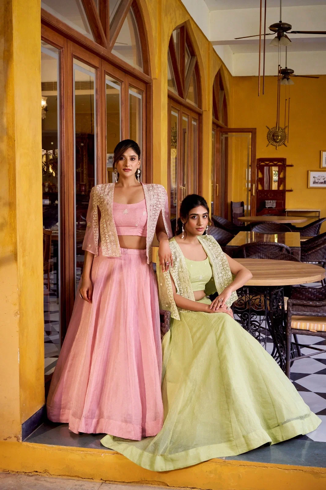 Lekha YF 1119 Allnen Crush Designer Lehengha Choli