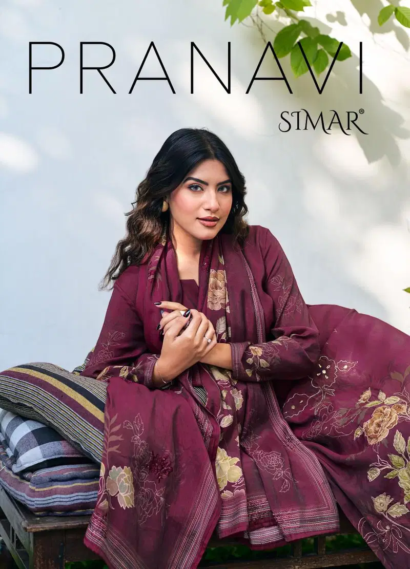 Glossy Simar Pranavi Modal Muslin With Handworked Salwar Kameez