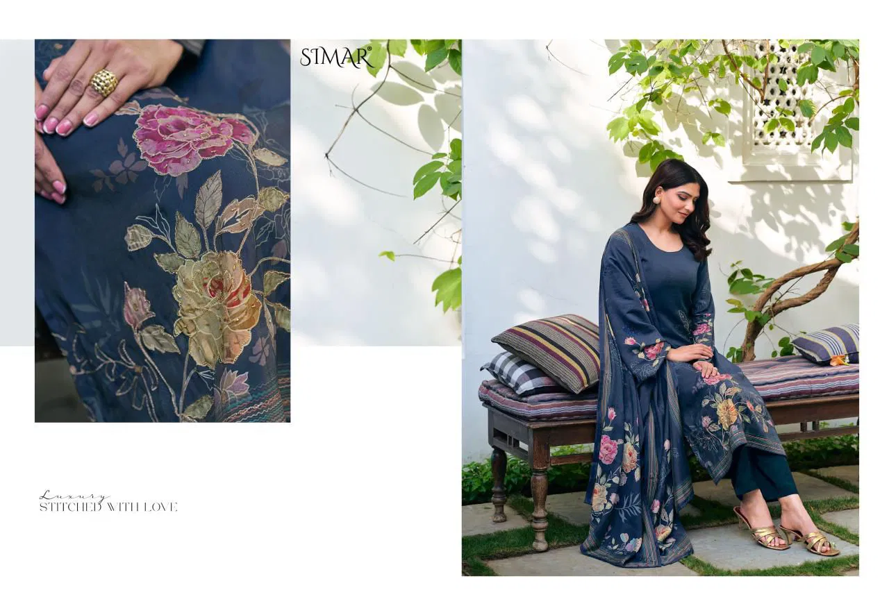 Glossy Simar Pranavi Modal Muslin With Handworked Salwar Kameez