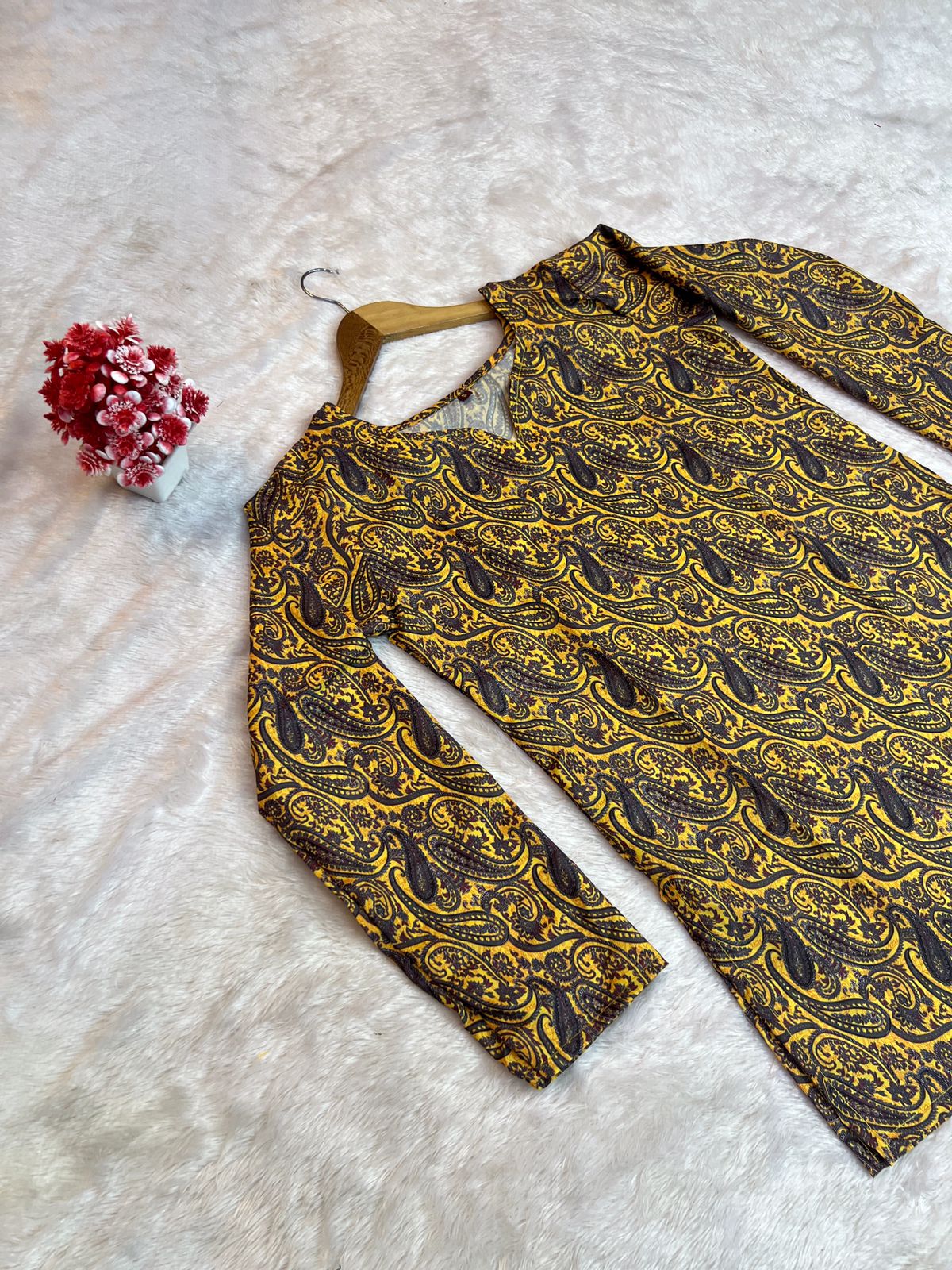 Aawiya RJ 20 Muslin Digital Printed Tunic Style Top