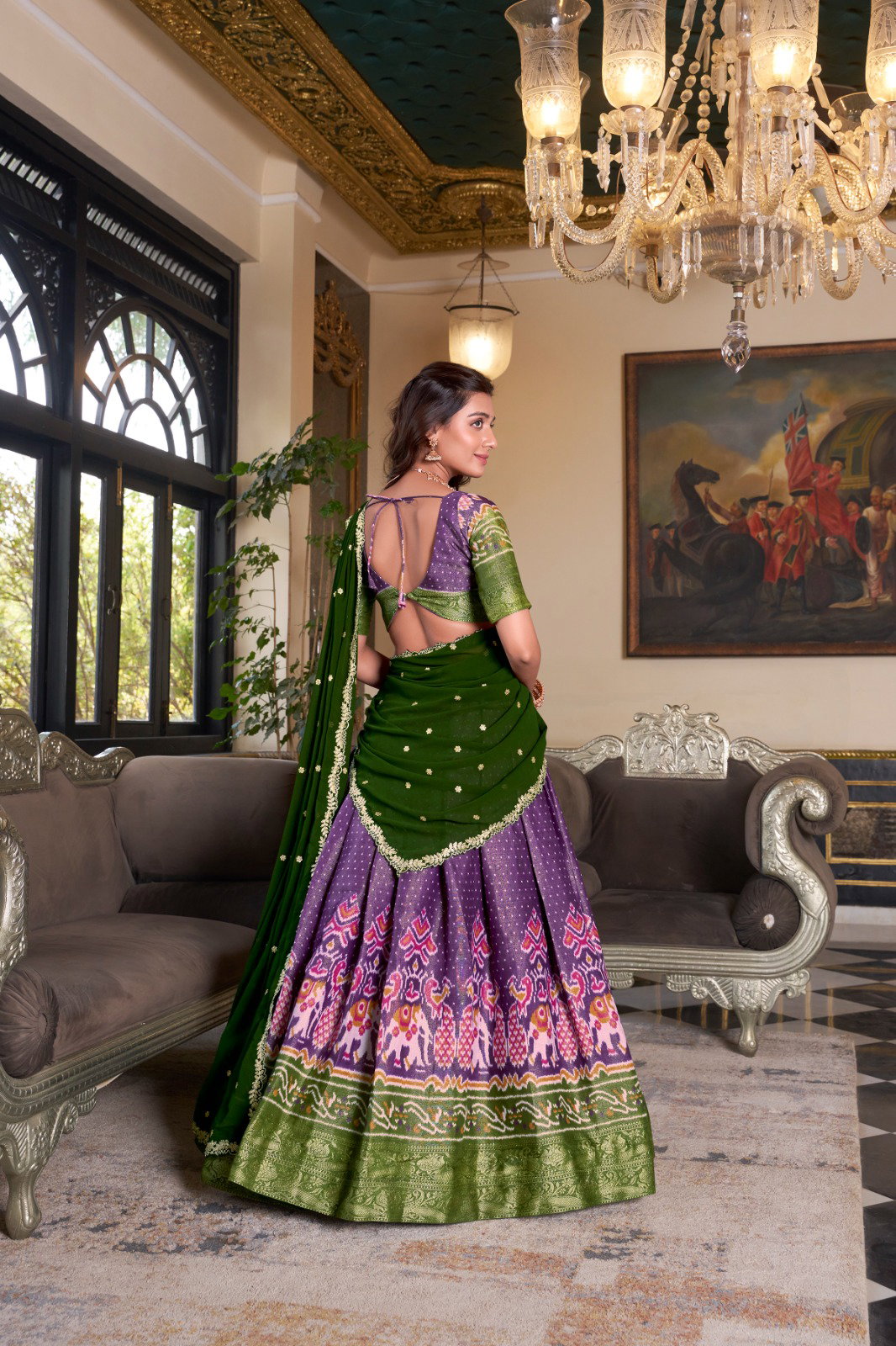 Lekha YF 1240 Zari Weaving Kanchipuram Designer Lehenga Choli
