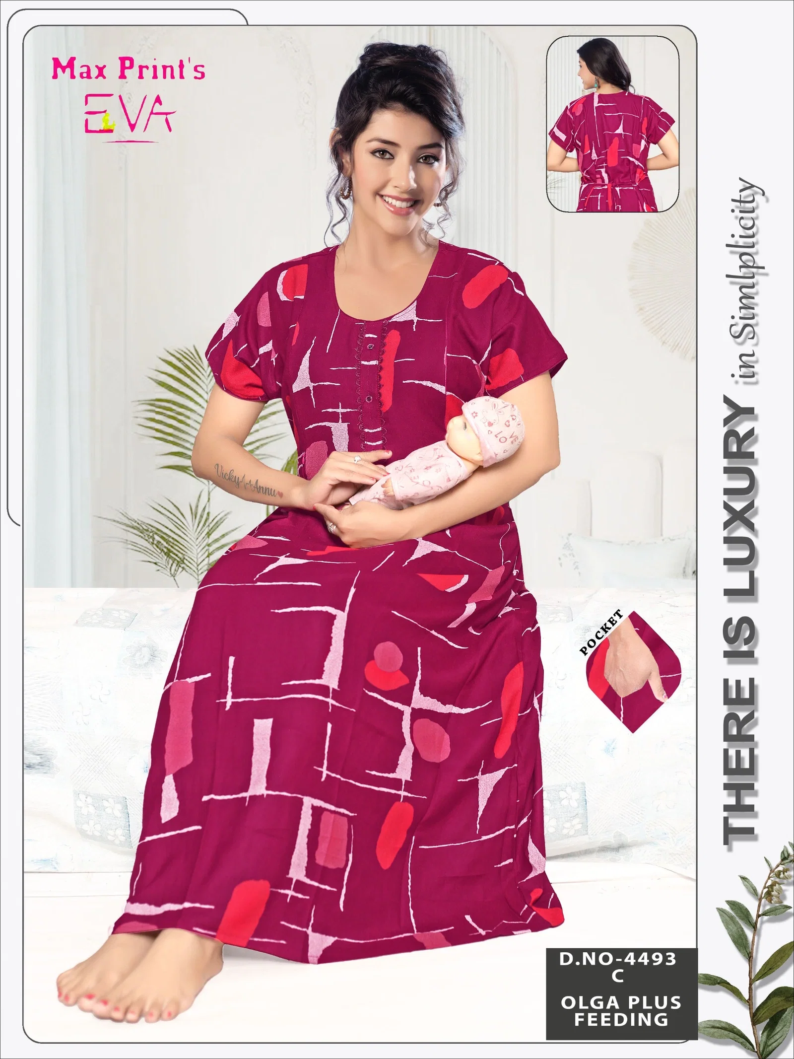 Dnp Alphine Feeding Gown Collection