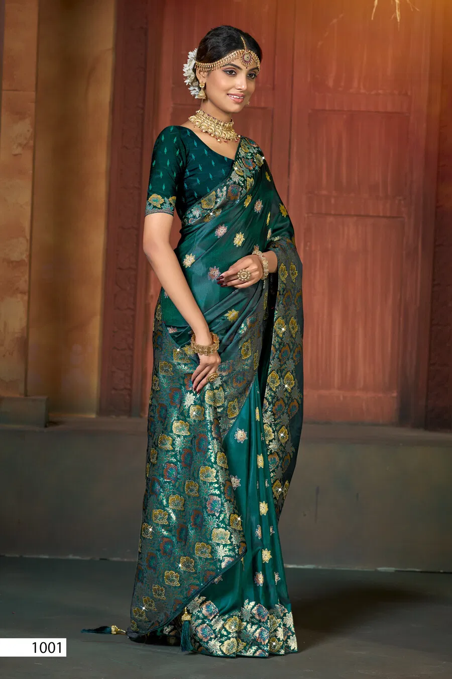 Saroj Tantra Satin Saroski Vol 2 Satin Silk Wedding Wear Saree Collection