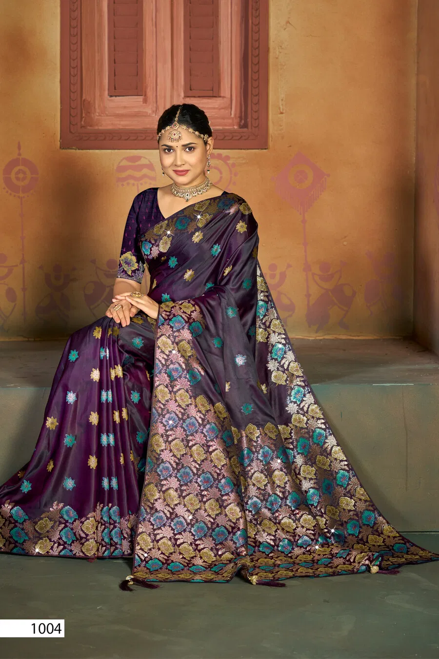 Saroj Tantra Satin Saroski Vol 2 Satin Silk Wedding Wear Saree Collection