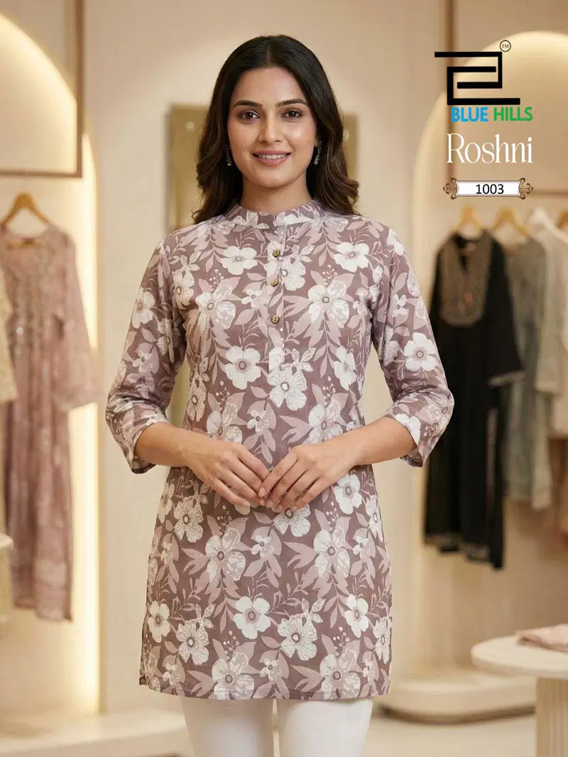 Blue Hills Roshni Cotton Printed Casual Kurti Collection