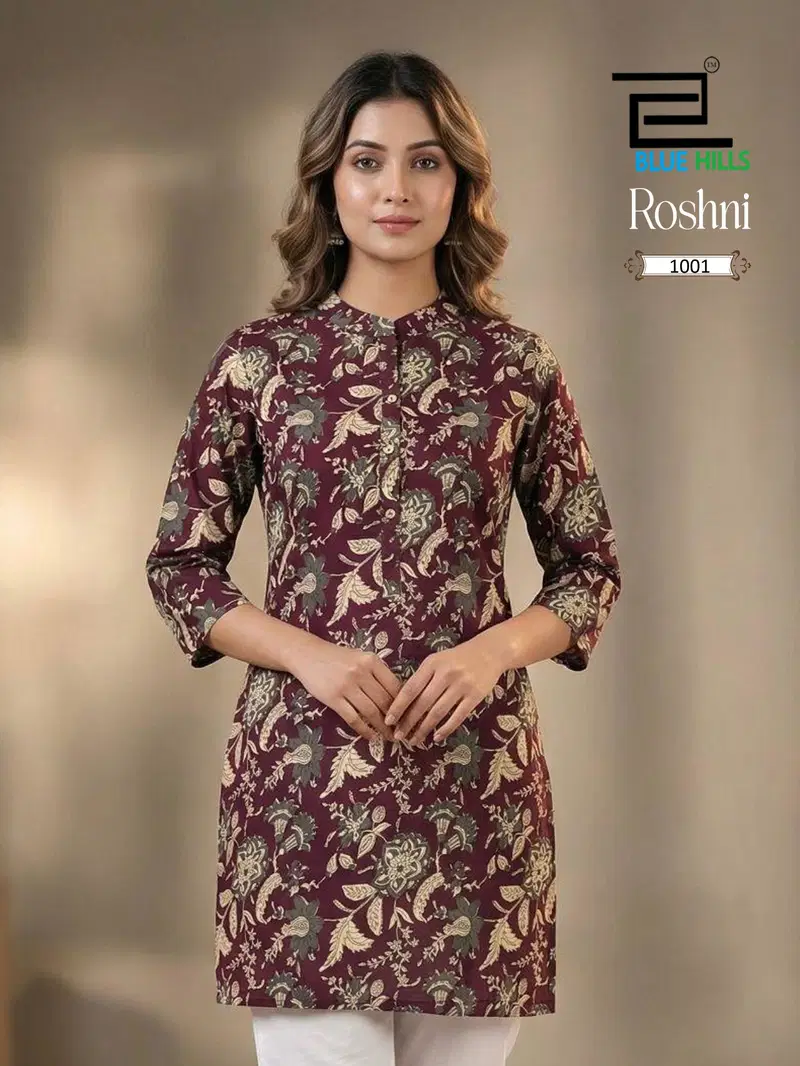 Blue Hills Roshni Cotton Printed Casual Kurti Collection
