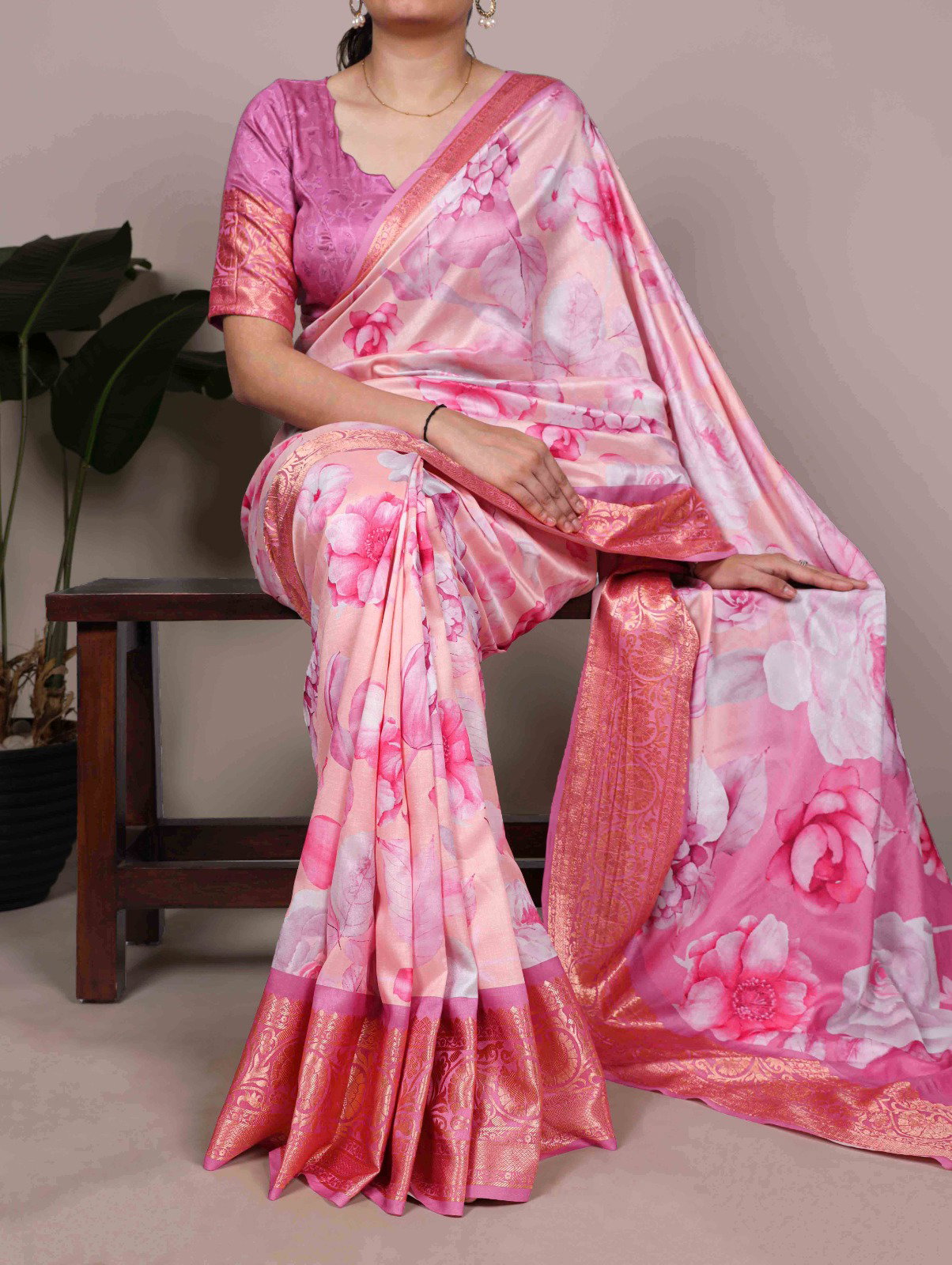 Lekha YF 7058 Tasar Silk Printed Casual Wear Saree Collection