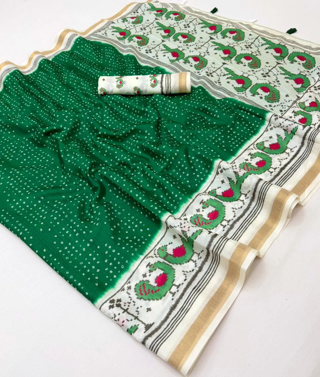 Rajyog Kamal Vol 2 Cotton Zari Weaved Border Fancy Saree Collection