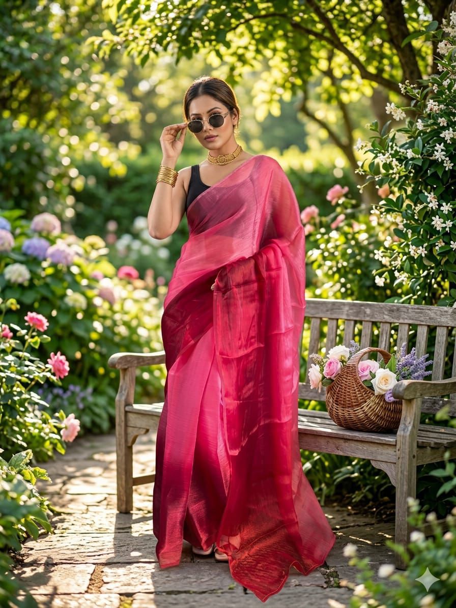 NCO 98 Soft Fendy Chiffon Party Wear Saree