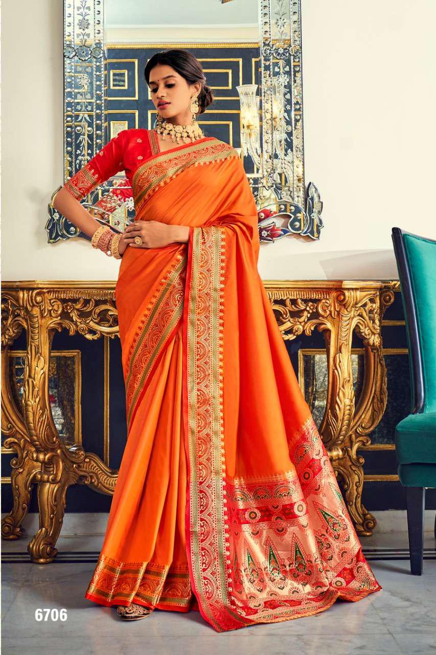Rajpath Arshati Silk Soft Silk Paithani Border Saree