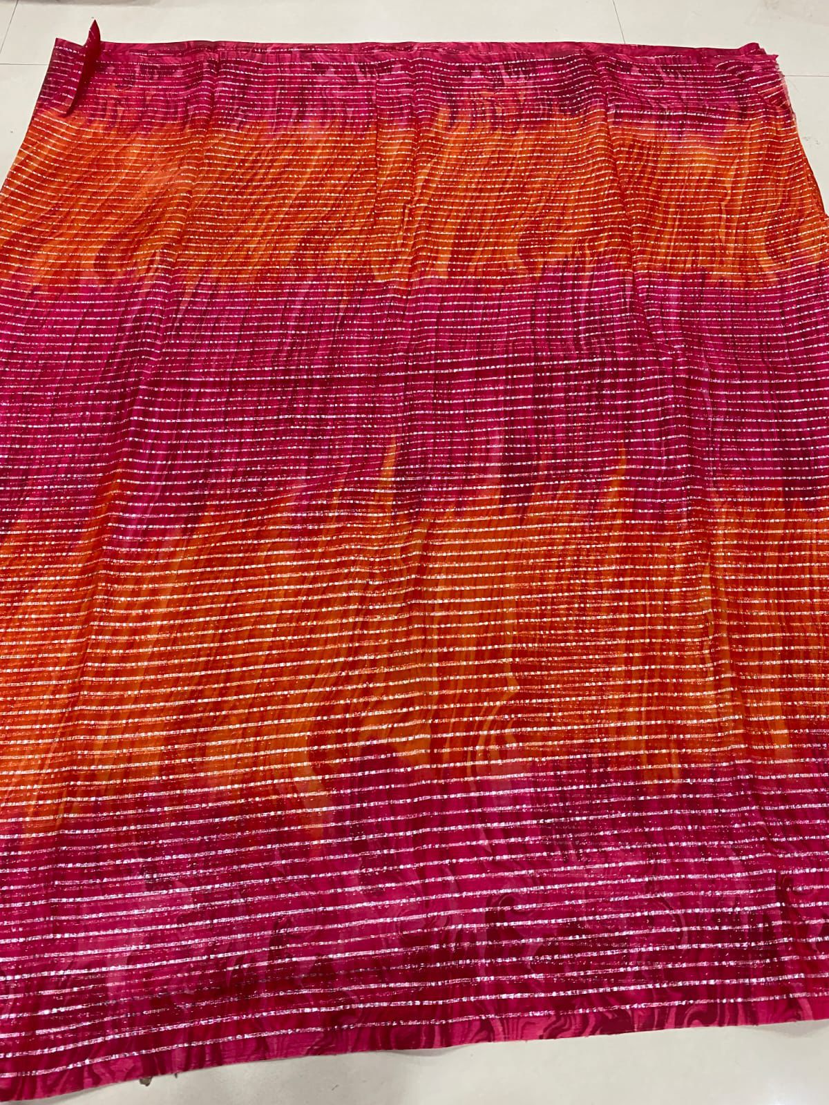 NCO 108 Soft Georgette Sibori Pattern Saree