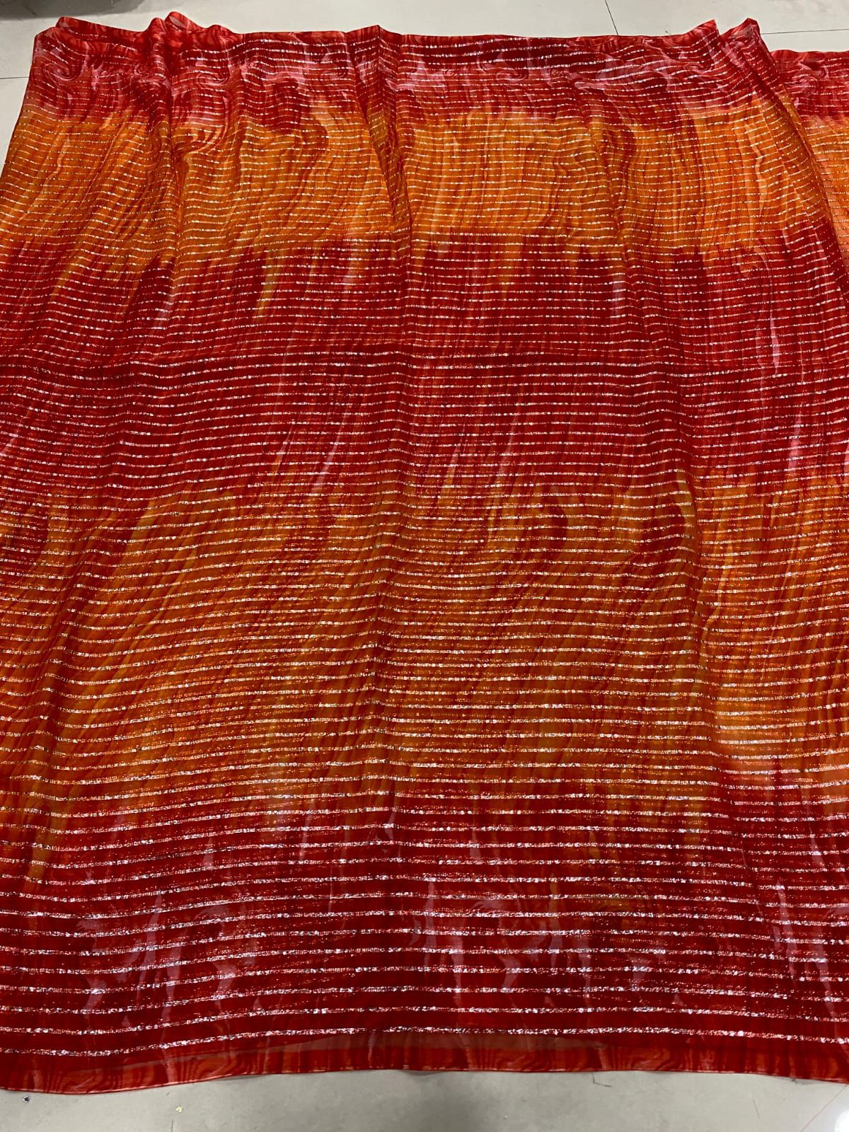 NCO 108 Soft Georgette Sibori Pattern Saree