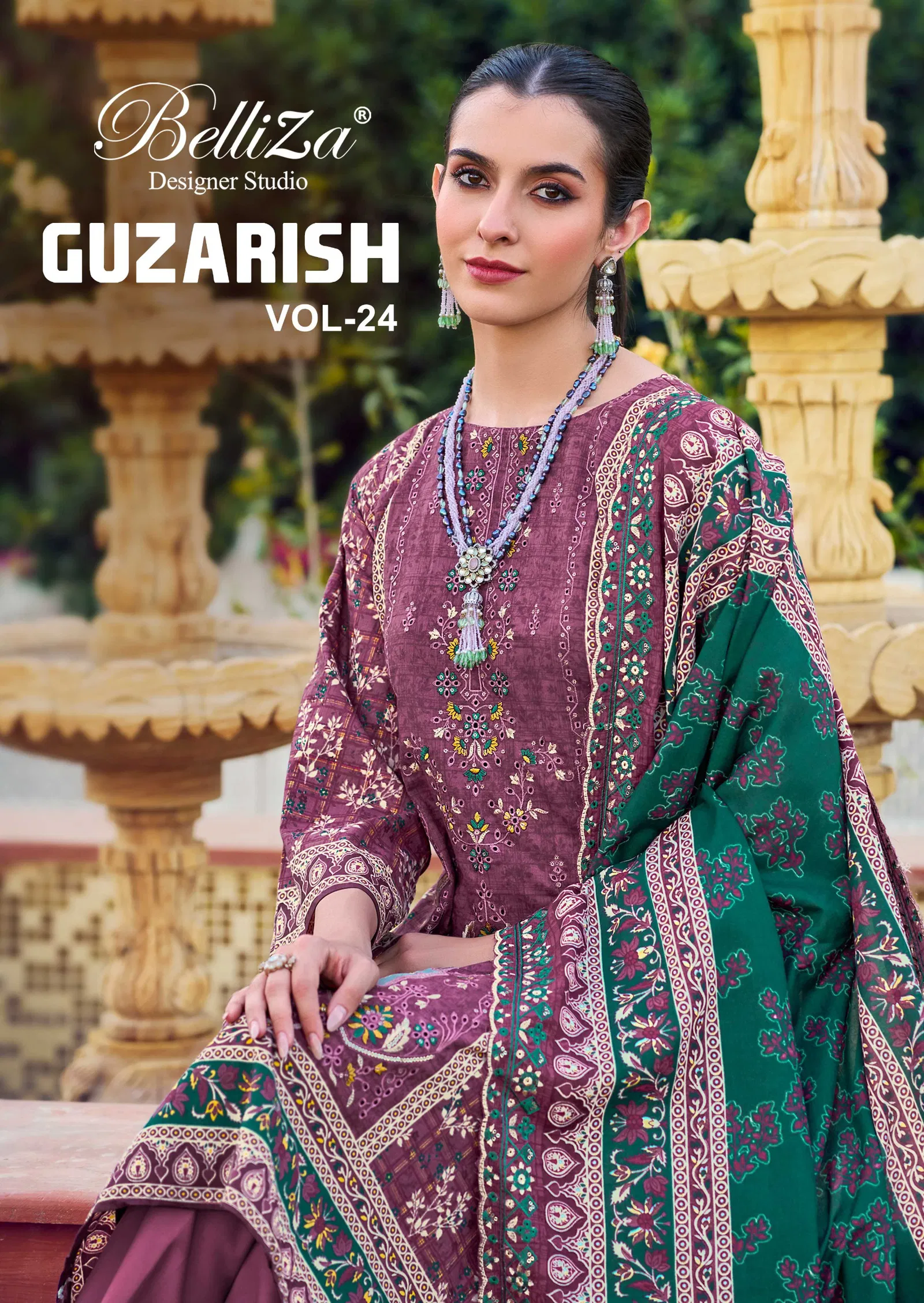 Belliza Guzarish Vol 24 Cotton Printed Dress Material Collection