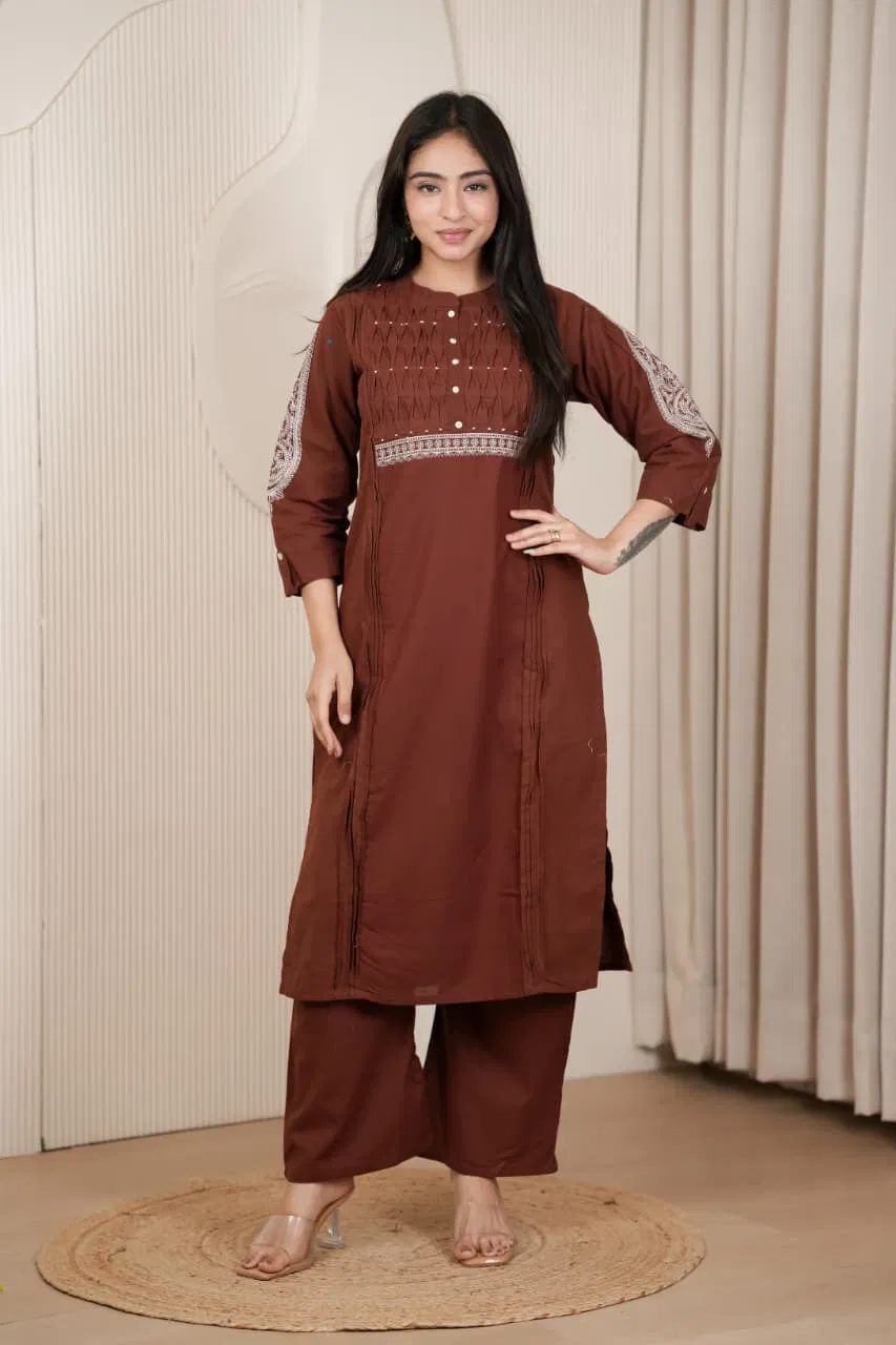 Naisha K 770 Bombay Flex Stylish Kurti With Bottom Collection