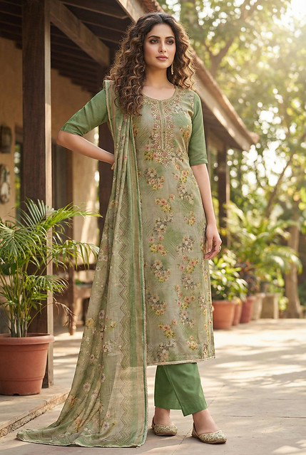 SE Rimzim Vol 1 Viscose With Handwork Dress Material