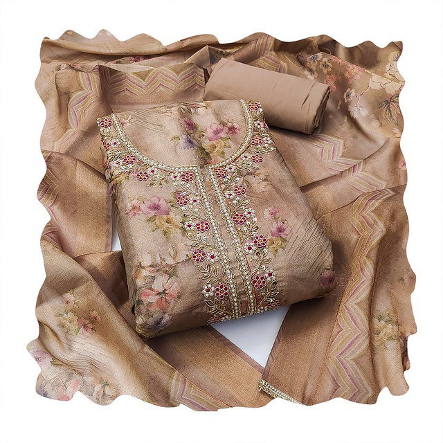 SE Rimzim Vol 1 Viscose With Handwork Dress Material