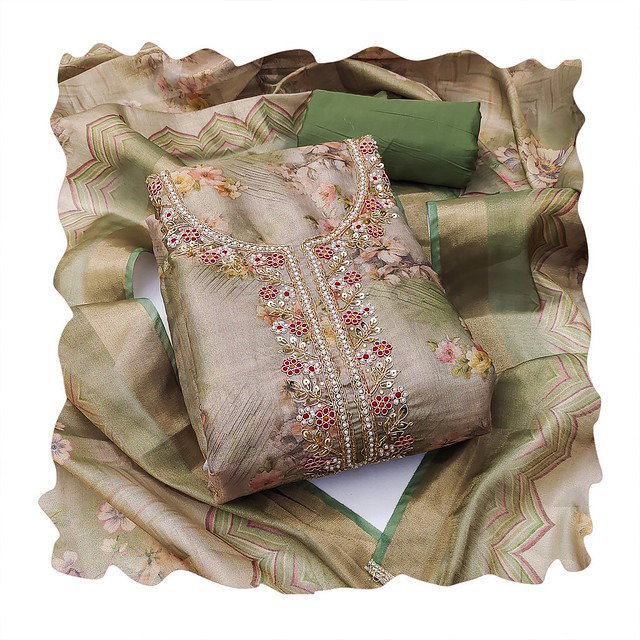 SE Rimzim Vol 1 Viscose With Handwork Dress Material