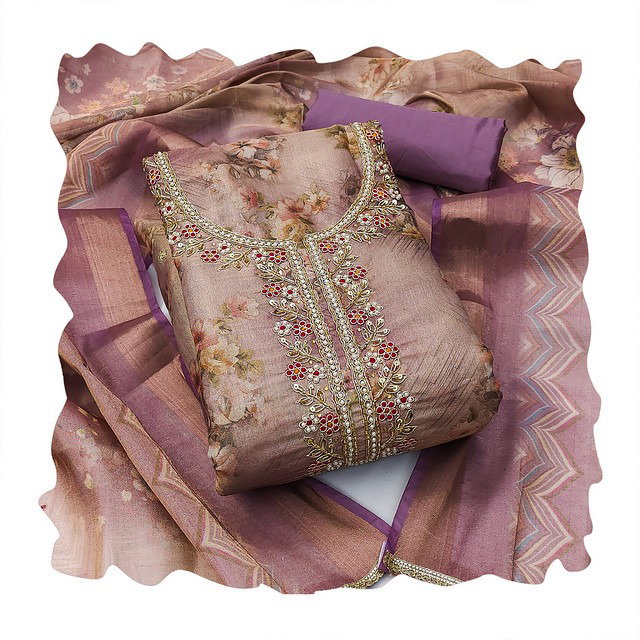 SE Rimzim Vol 1 Viscose With Handwork Dress Material