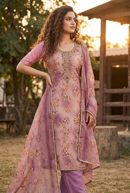 SE Rimzim Vol 1 Viscose With Handwork Dress Material