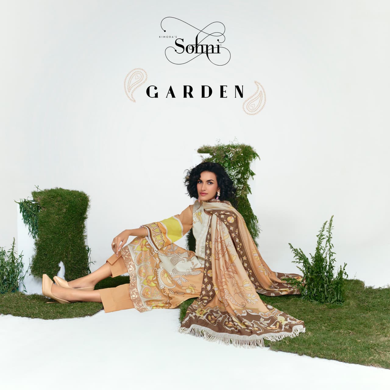Kimora Sohni Garden Vol 59 Cotton Lawn Digital Printed Salwar Kameez