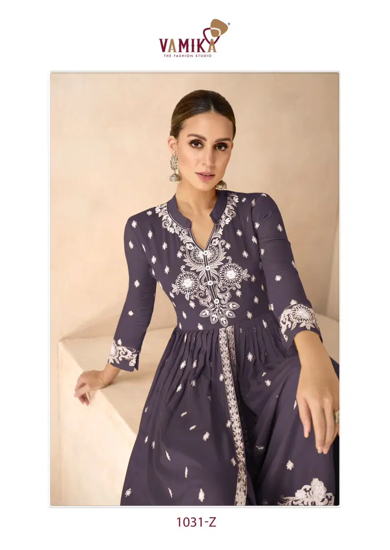 Vamika Lakhnavi Vol 6 Gold List Rayon With Thread Work Designer Salwar Suit