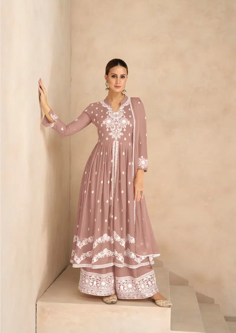 Vamika Lakhnavi Vol 6 Gold List Rayon With Thread Work Designer Salwar Suit