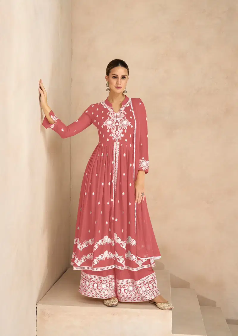 Vamika Lakhnavi Vol 6 Gold List Rayon With Thread Work Designer Salwar Suit