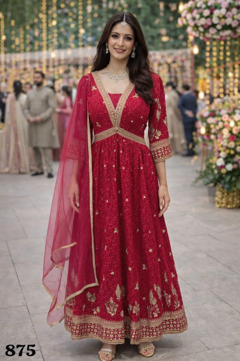 Mrudangi Nilima Georgette Designer Kurti With Bottom Dupatta Collection