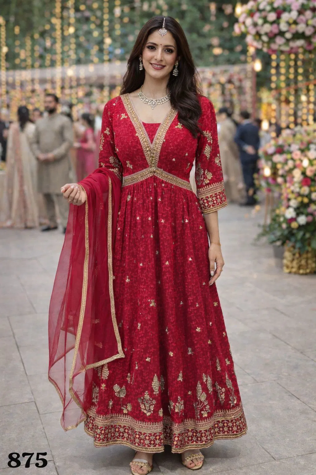 Mrudangi Nilima Georgette Designer Kurti With Bottom Dupatta Collection