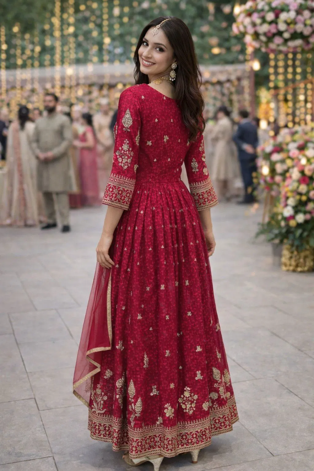 Mrudangi Nilima Georgette Designer Kurti With Bottom Dupatta Collection